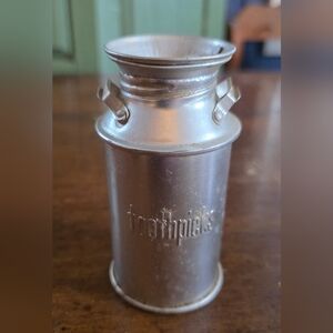 Stainless Steel Toothpick Holder - Silver
